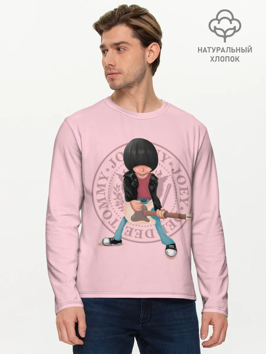 Мужской лонгслив базовый / Joey Ramone