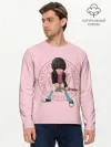 Мужской лонгслив базовый / Joey Ramone