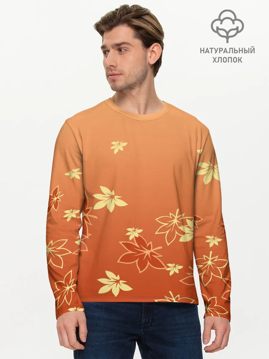 Мужской лонгслив базовый / КАДЗУХА | KAZUHA | КРАСНЫЙ КЛЕН