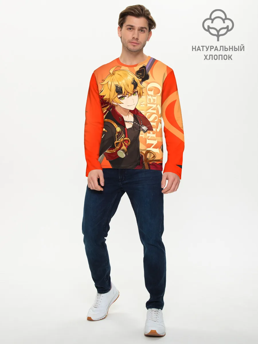 Мужской лонгслив базовый / Genshin Impact, Тома