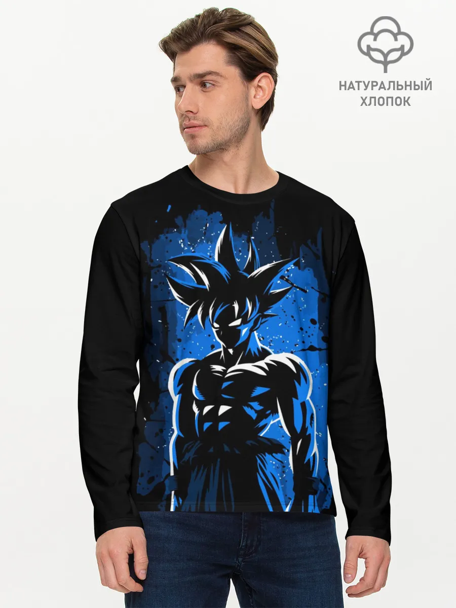 Мужской лонгслив базовый / ГОКУ, GOKU