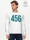 Мужской лонгслив базовый / Squid game - Сон Ки Хун 456