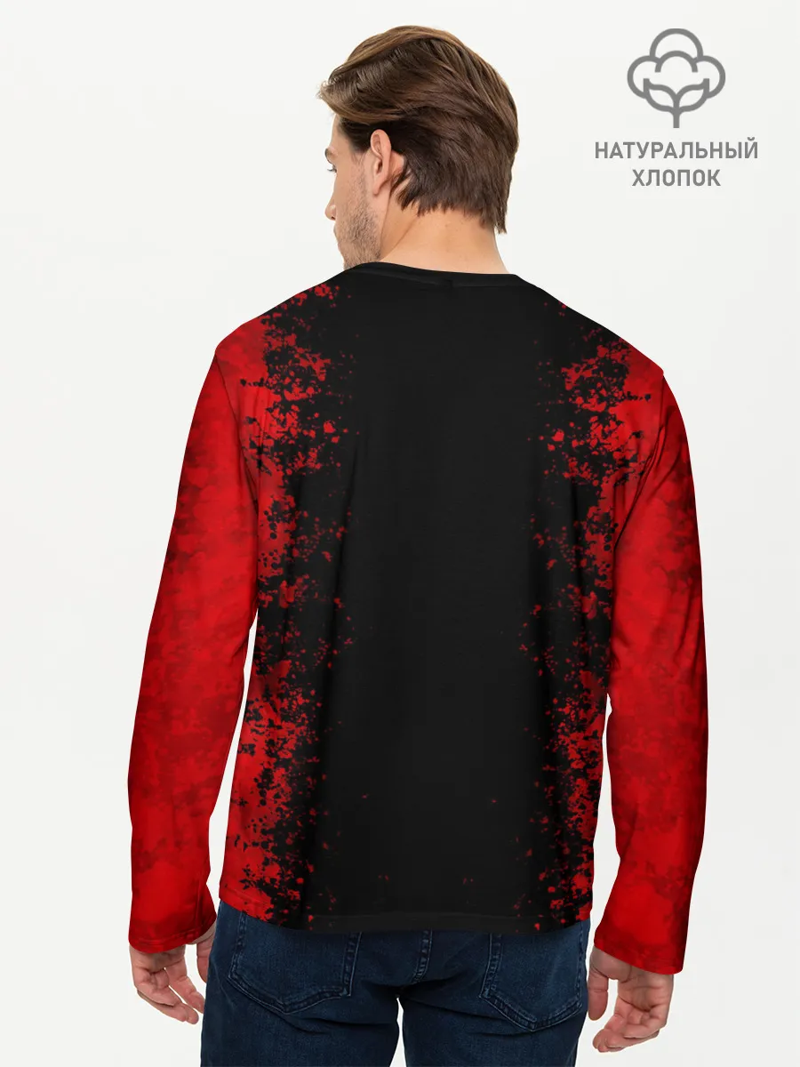 Мужской лонгслив базовый / Rainbow Six Siege: Опасно для жизни.