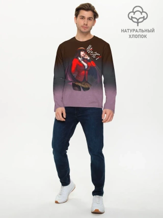 Мужской лонгслив базовый / Юмэко Джабами - Безумный азарт