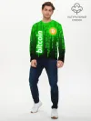 Мужской лонгслив базовый / BITCOIN / БИТКОИН / CRYPTO / КРИПТА