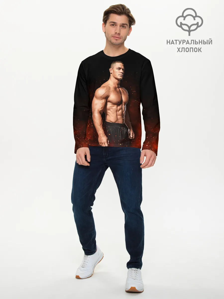 Мужской лонгслив базовый / John Felix Jr