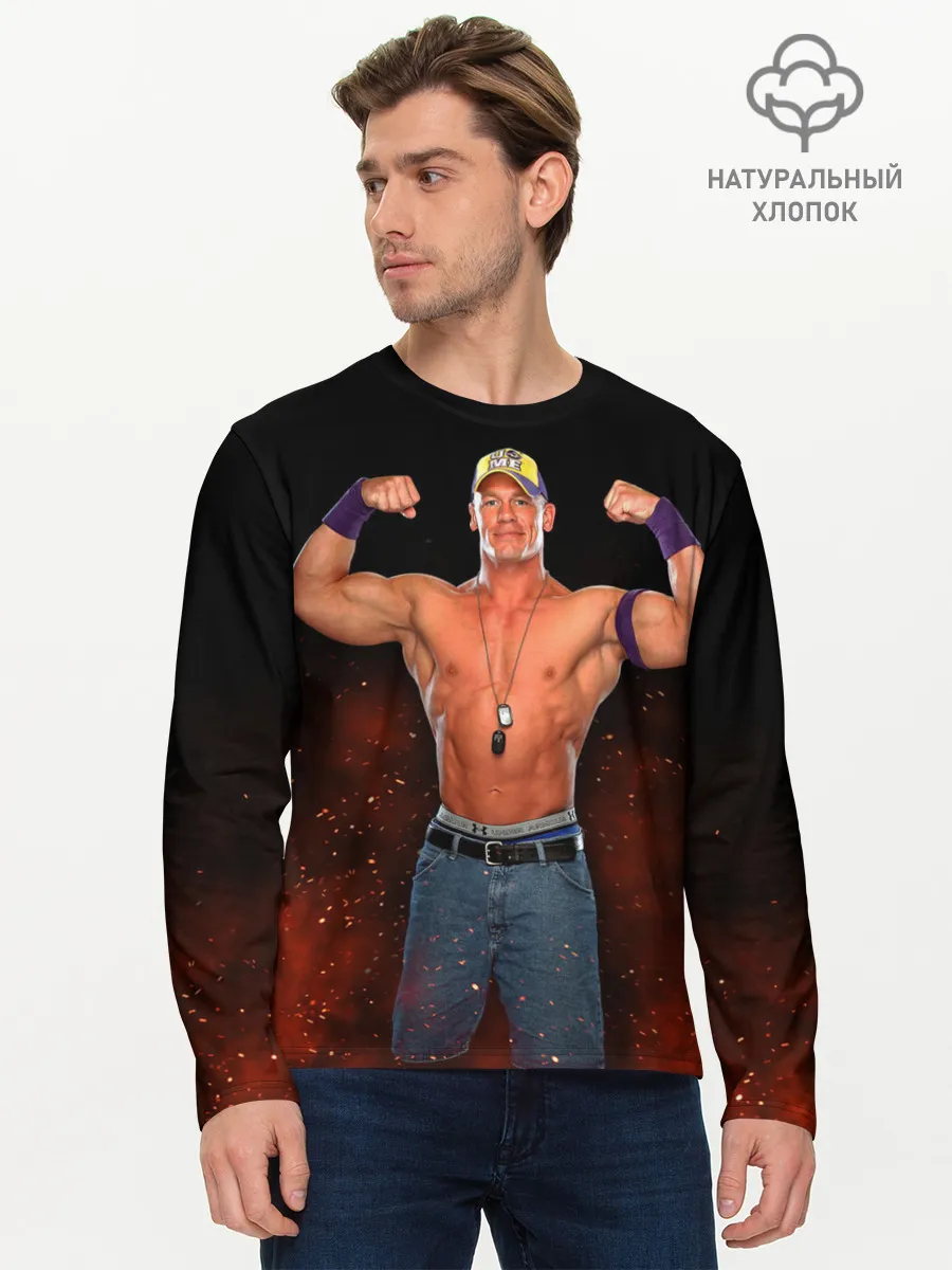 Мужской лонгслив базовый / John Jr