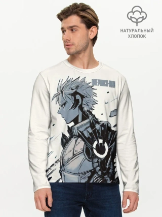 Мужской лонгслив базовый / One Punch-Man Генос