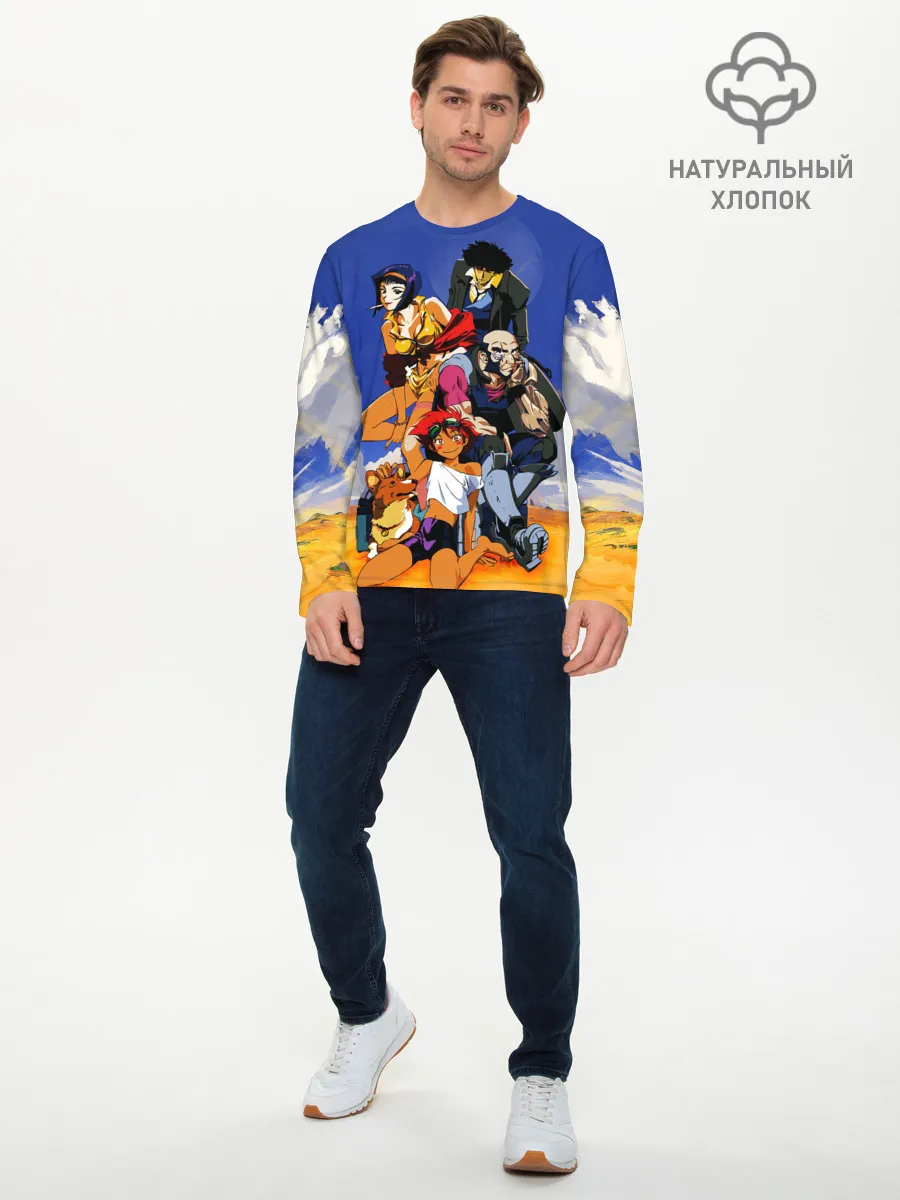 Мужской лонгслив базовый / Cоwboy ALL