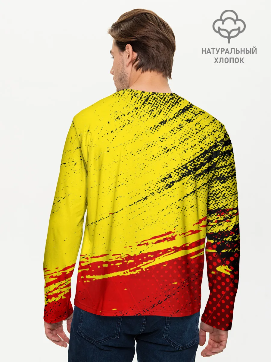 Мужской лонгслив базовый / Manchester United Футбольный клуб.