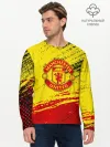 Мужской лонгслив базовый / Manchester United Футбольный клуб.
