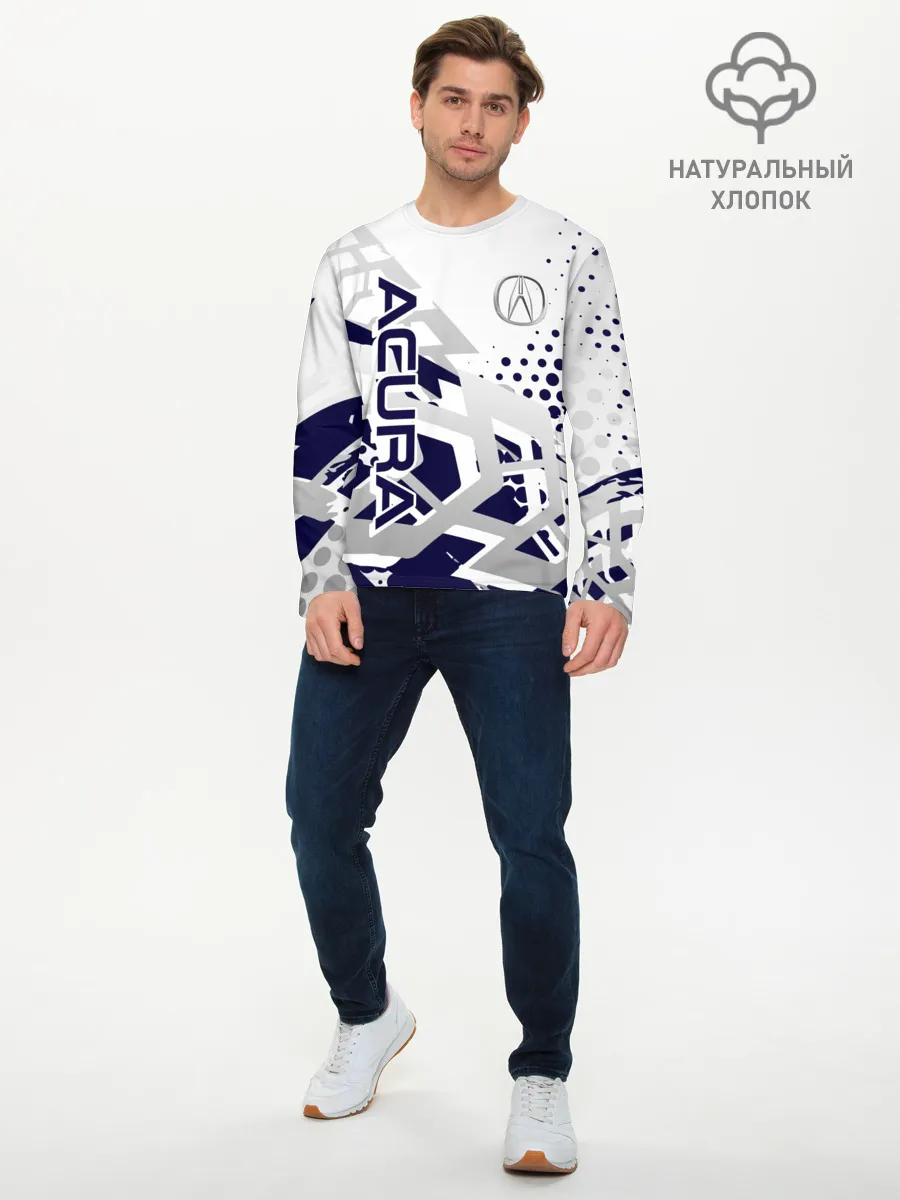 Мужской лонгслив базовый / Acura