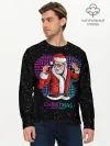Мужской лонгслив базовый / Santa Dance