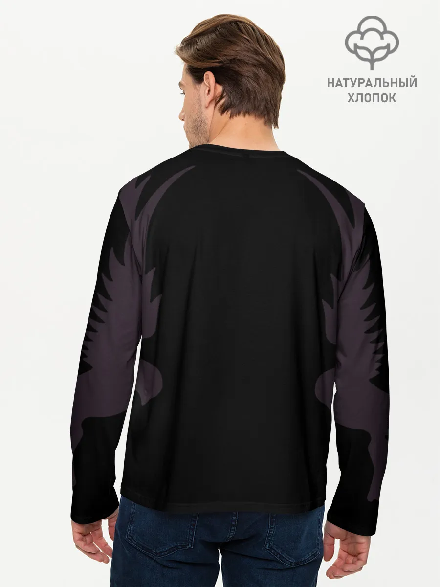 Мужской лонгслив базовый / Группа Hollywood Undead под следствием