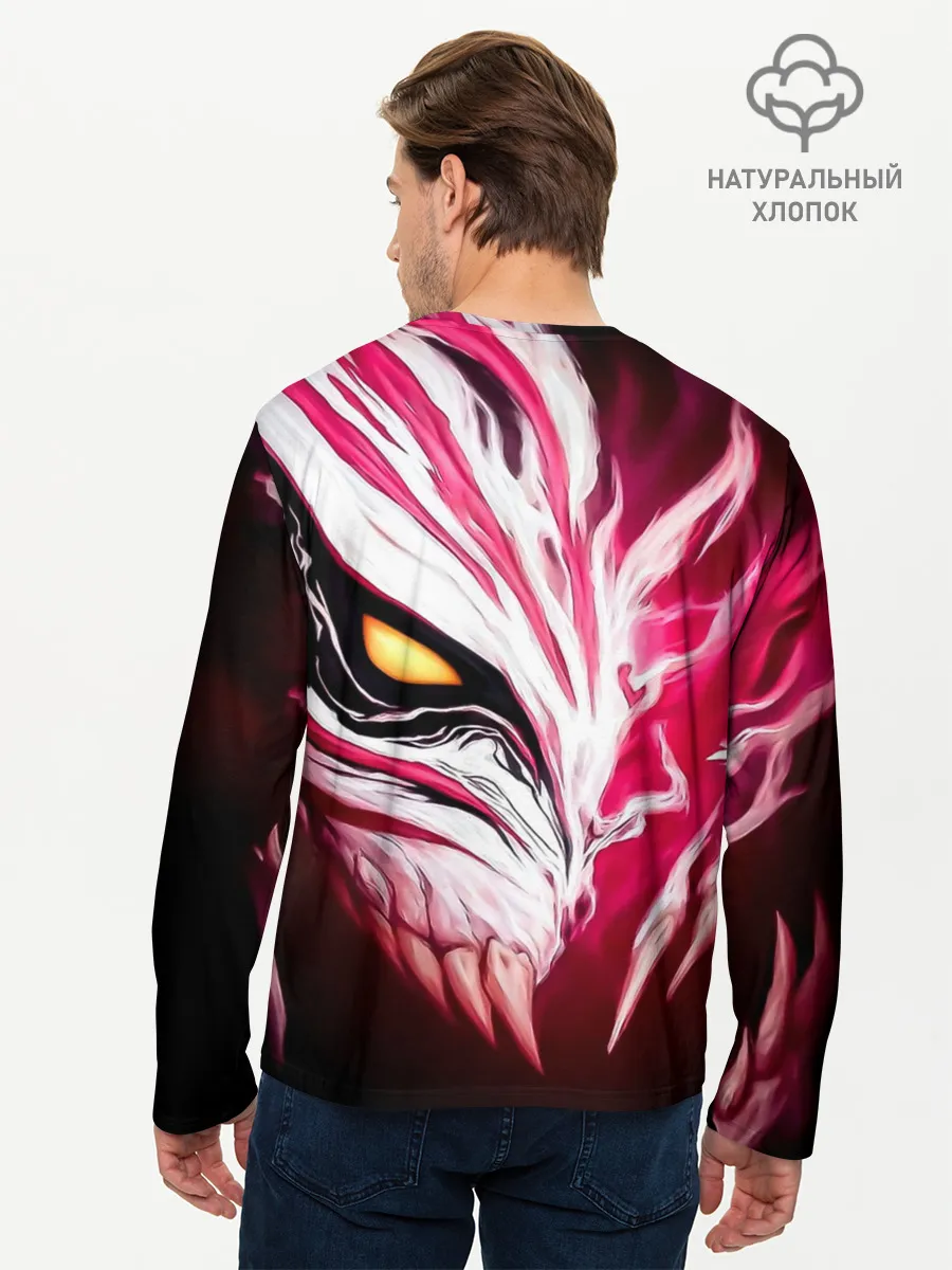 Мужской лонгслив базовый / Маска пустого Блич