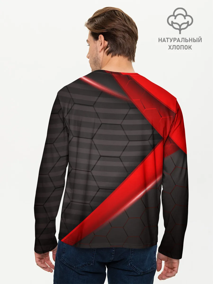 Мужской лонгслив базовый / MASS EFFECT N7 | МАСС ЭФФЕКТ Н7