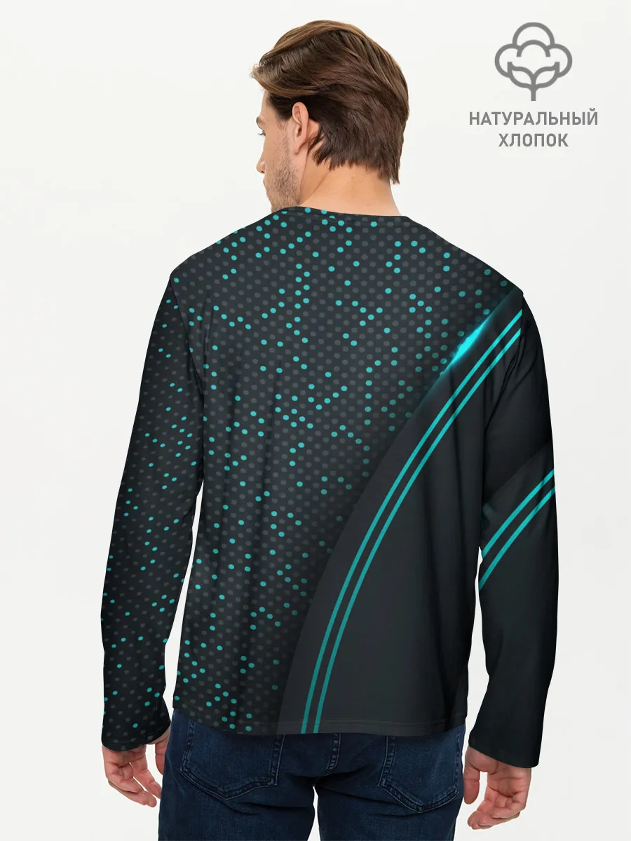 Мужской лонгслив базовый / Mass Effect N7