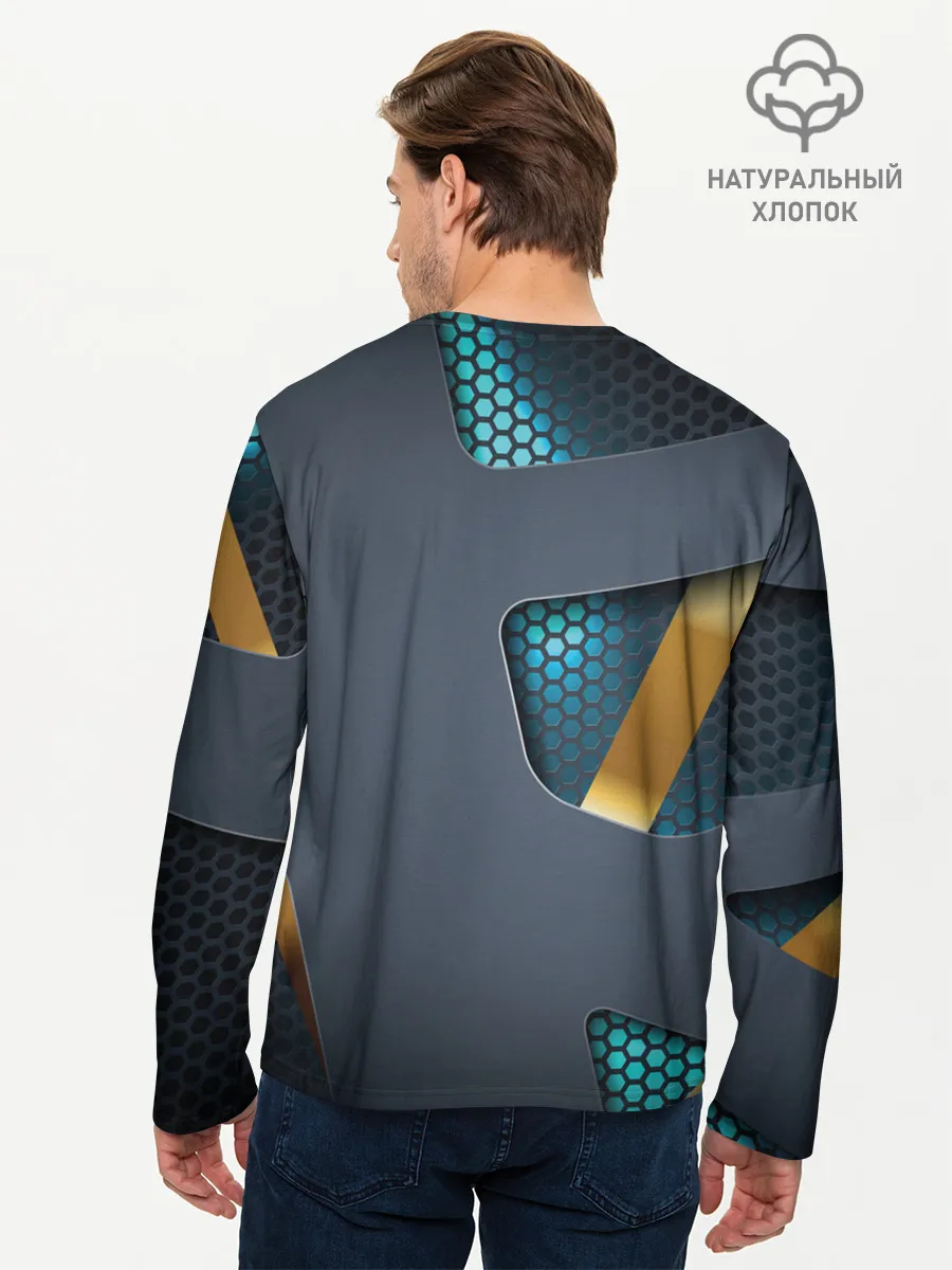 Мужской лонгслив базовый / MASS EFFECT N7 | МАСС ЭФФЕКТ Н7