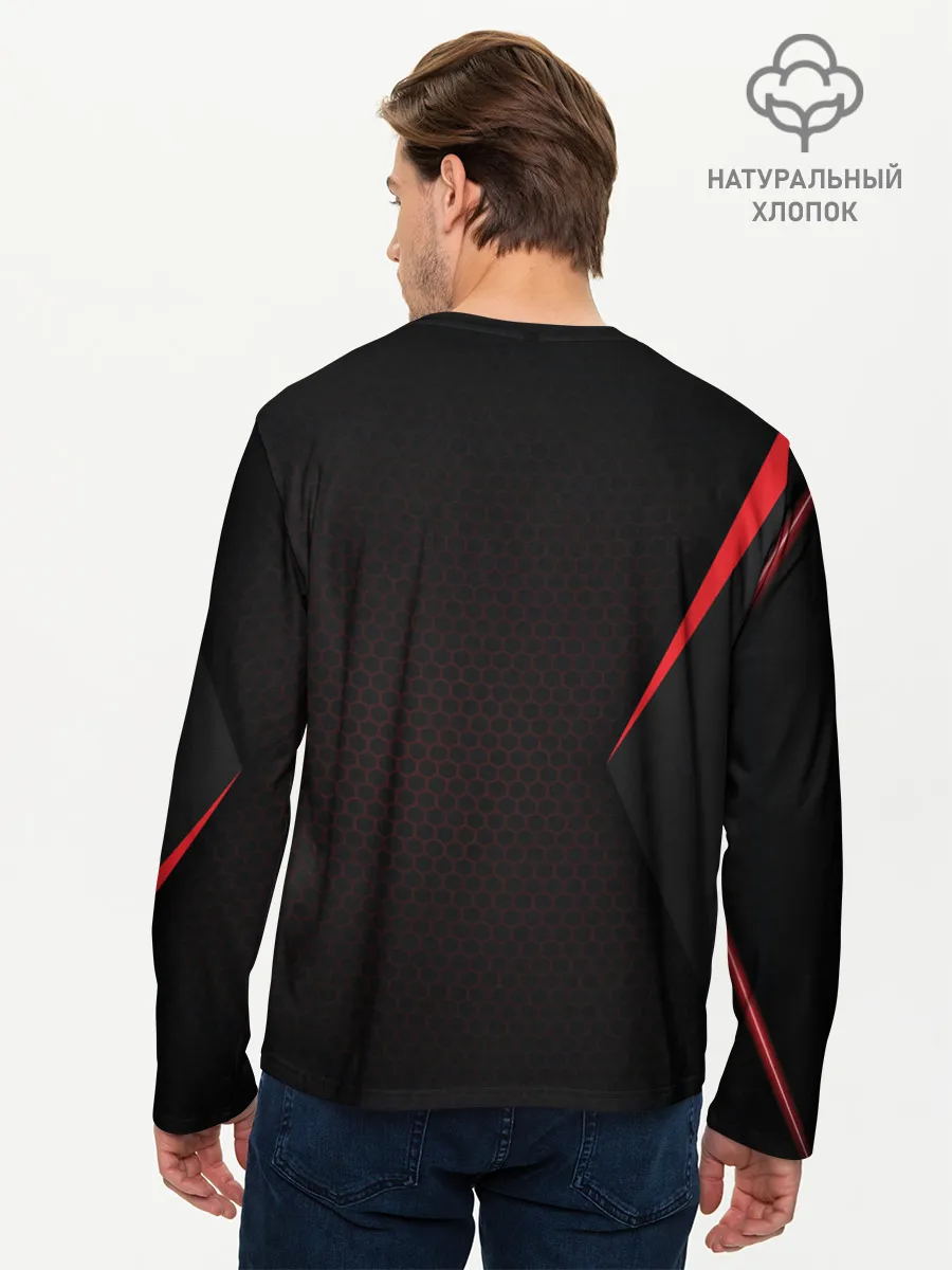 Мужской лонгслив базовый / Mass Effect N7