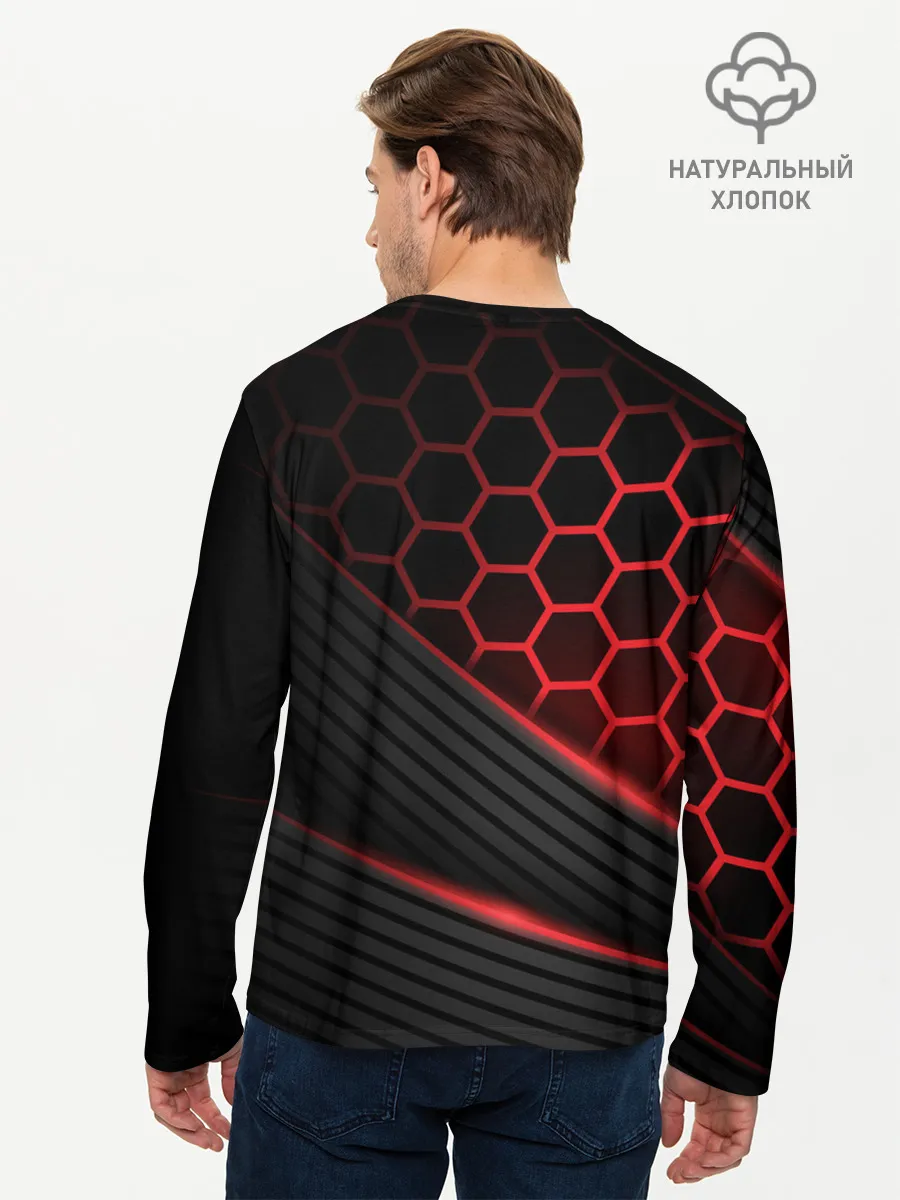 Мужской лонгслив базовый / Mass Effect N7