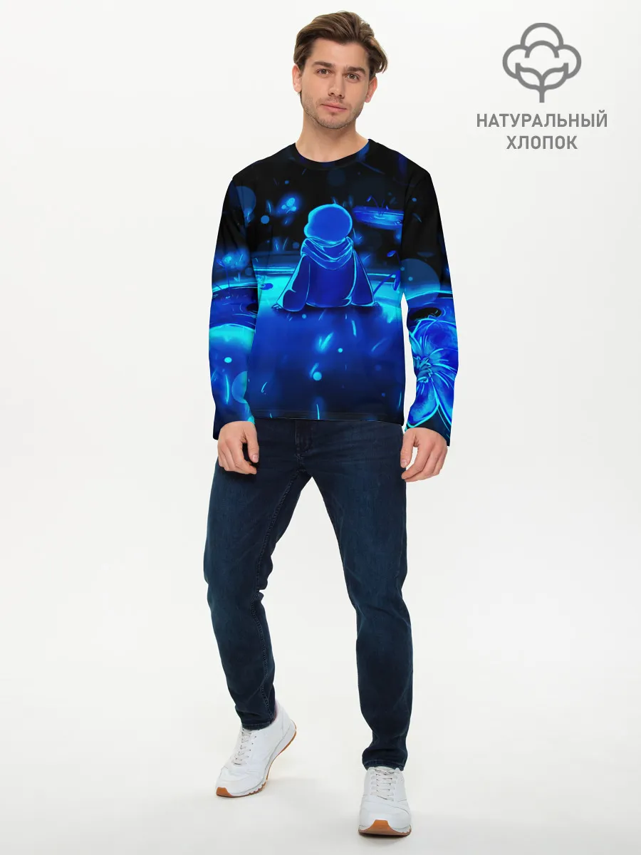 Мужской лонгслив базовый / UNDERTALE