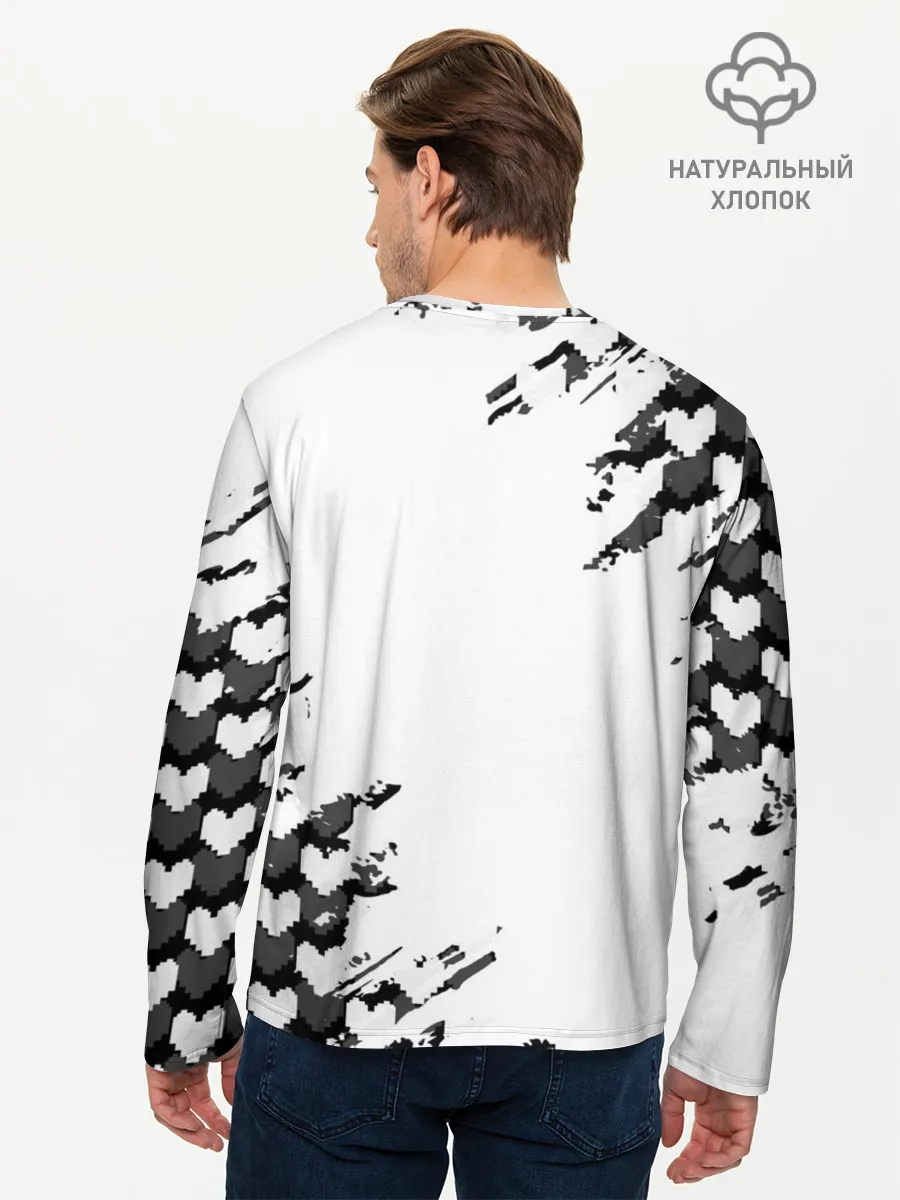 Мужской лонгслив базовый / UNDERTALE