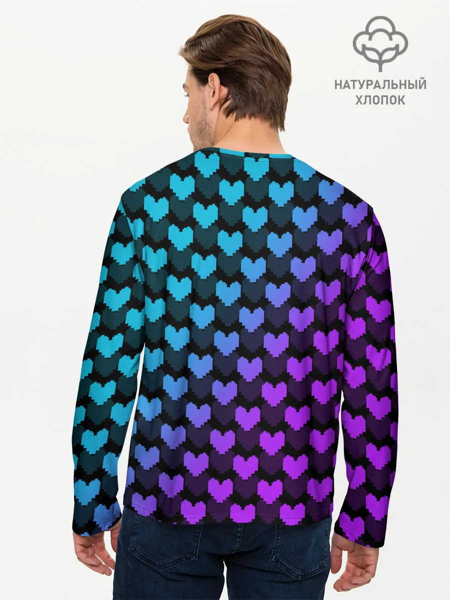 Мужской лонгслив базовый / UNDERTALE