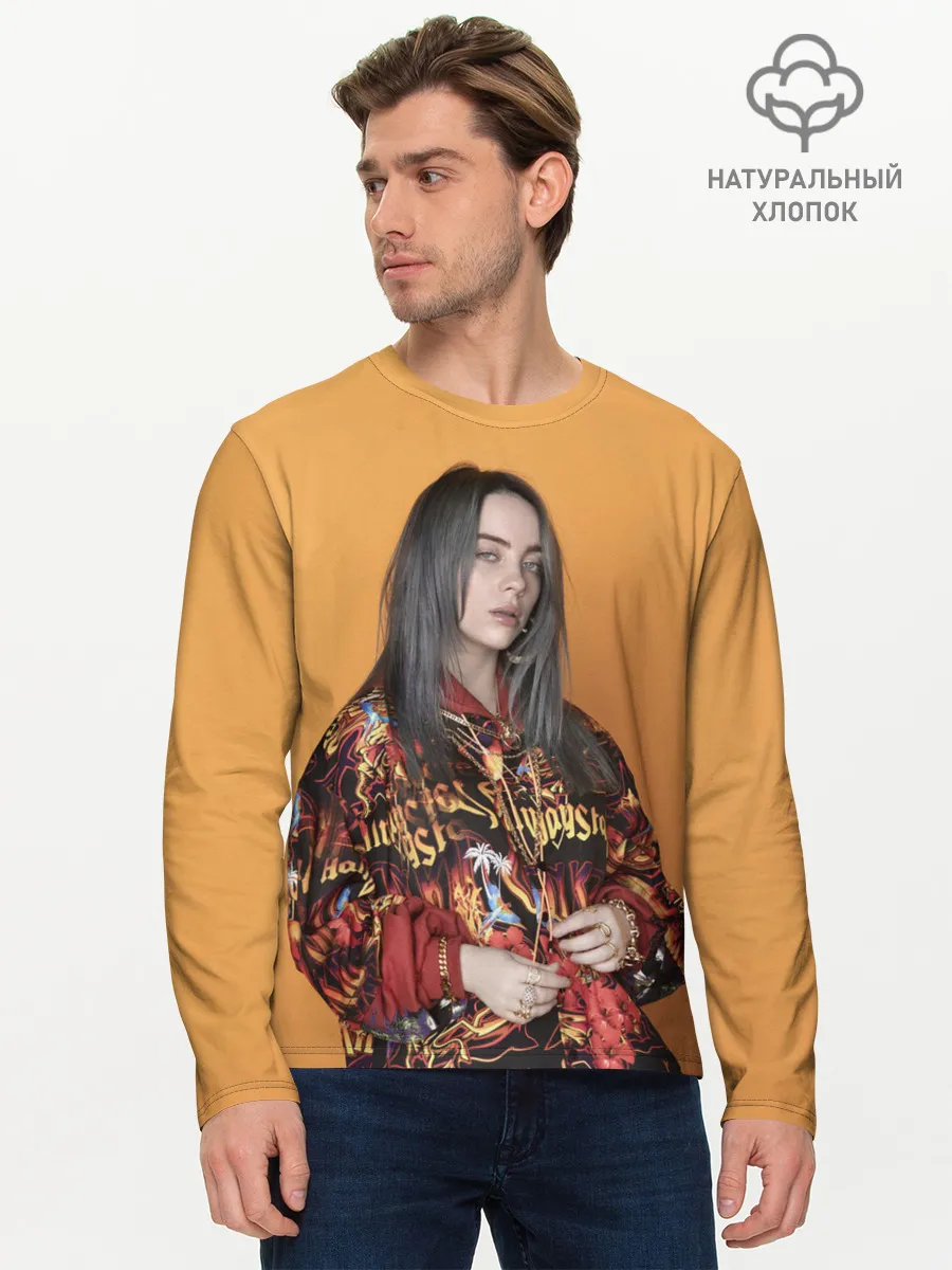 Мужской лонгслив базовый / Билли Айлиш