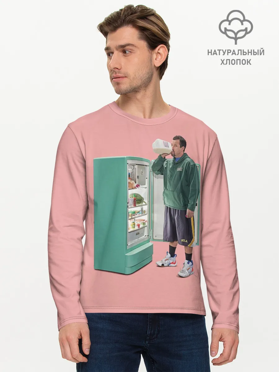 Мужской лонгслив базовый / Адам Сэндлер