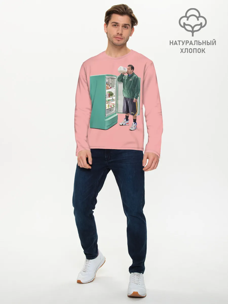 Мужской лонгслив базовый / Адам Сэндлер