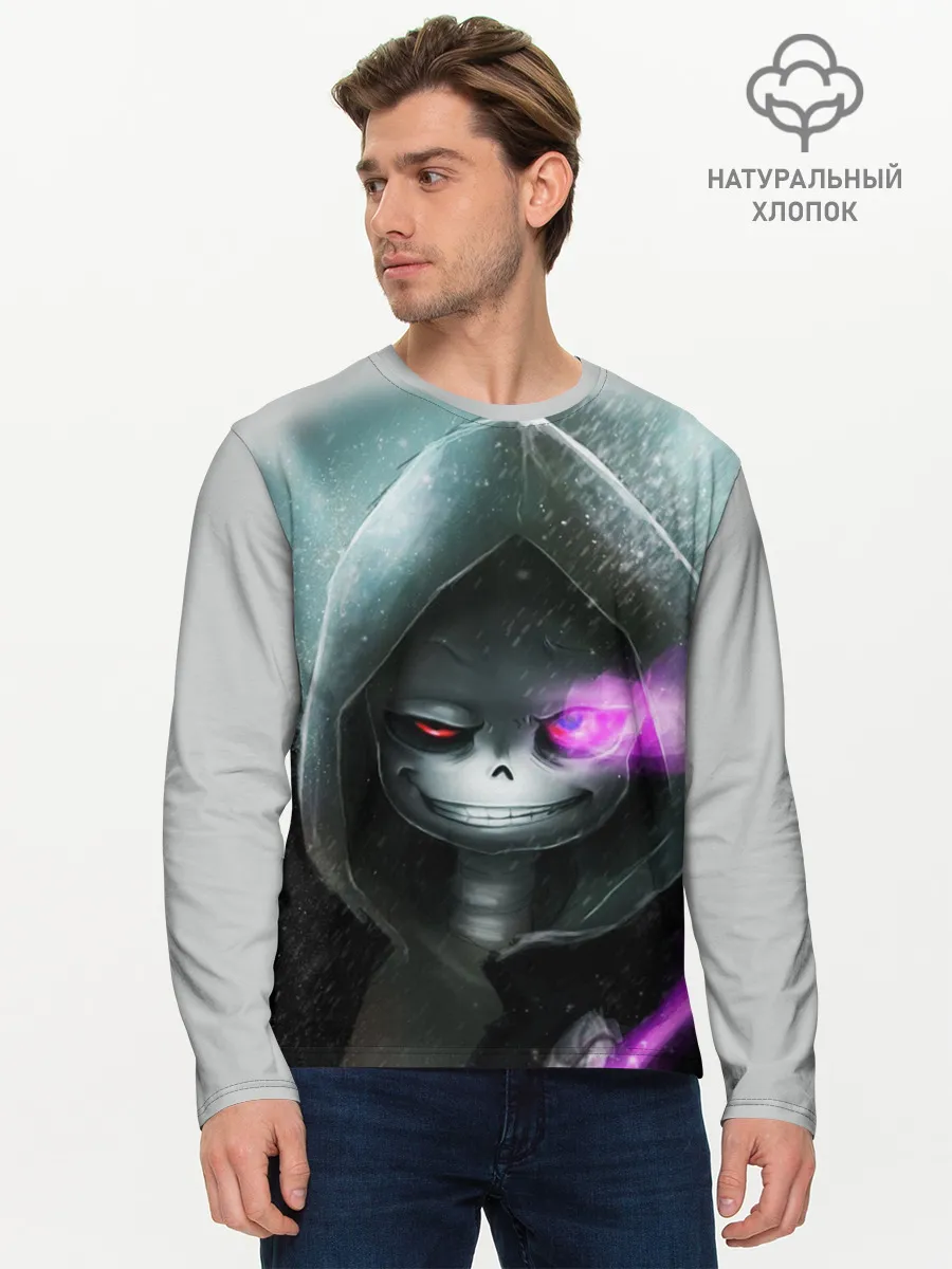 Мужской лонгслив базовый / UNDERTALE