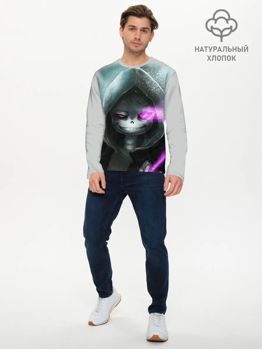 Мужской лонгслив базовый / UNDERTALE