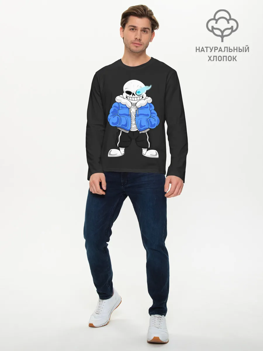 Мужской лонгслив базовый / UNDERTALE
