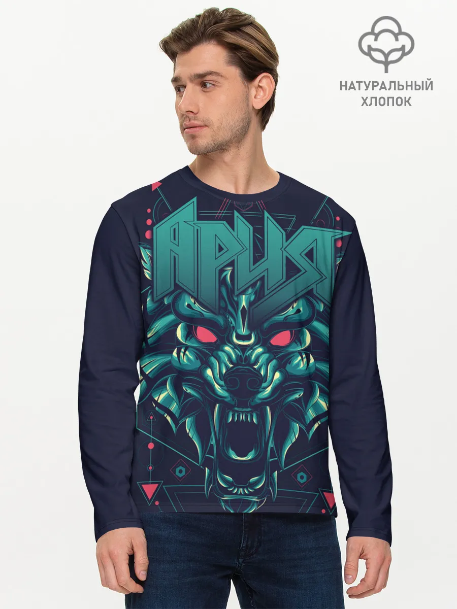 Мужской лонгслив базовый / Ария