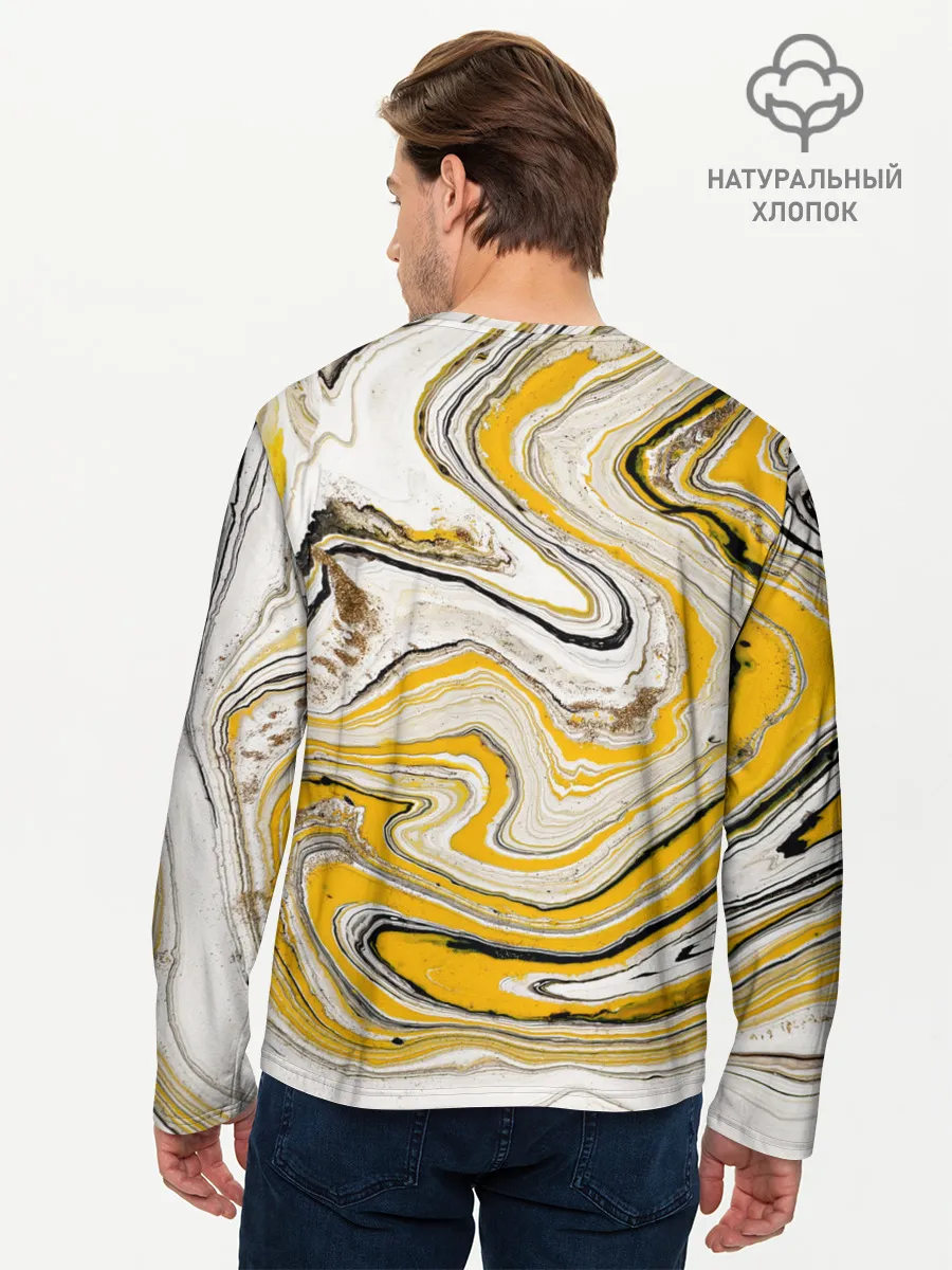 Мужской лонгслив базовый / woman yelling at cat