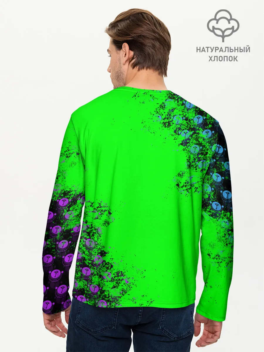 Мужской лонгслив базовый / Hazbin Hotel Alastor