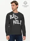 Мужской лонгслив базовый / Bad wolf