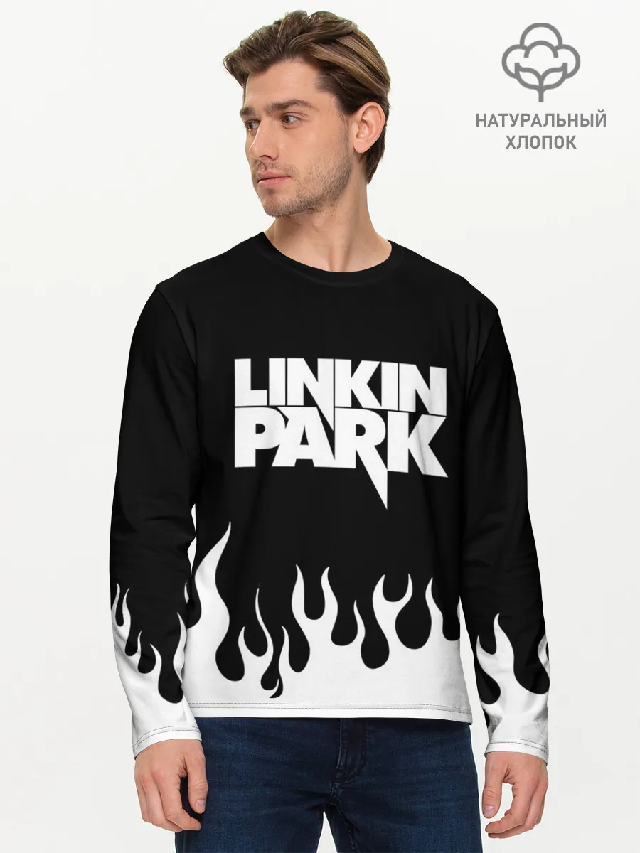 Мужской лонгслив базовый / Linkin Park
