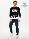 Мужской лонгслив базовый / Kiss