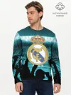Мужской лонгслив базовый / Real Madrid