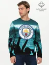 Мужской лонгслив базовый / Manchester City