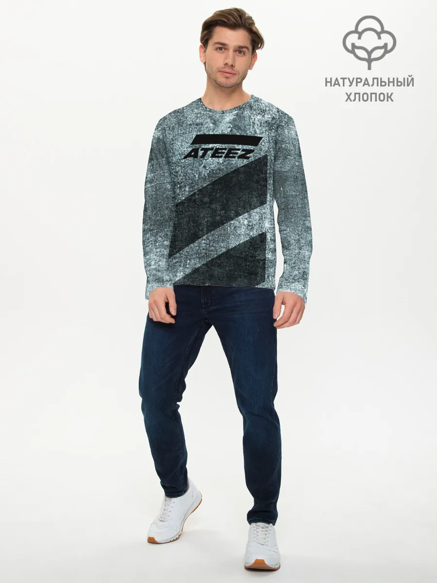 Мужской лонгслив базовый / Ateez