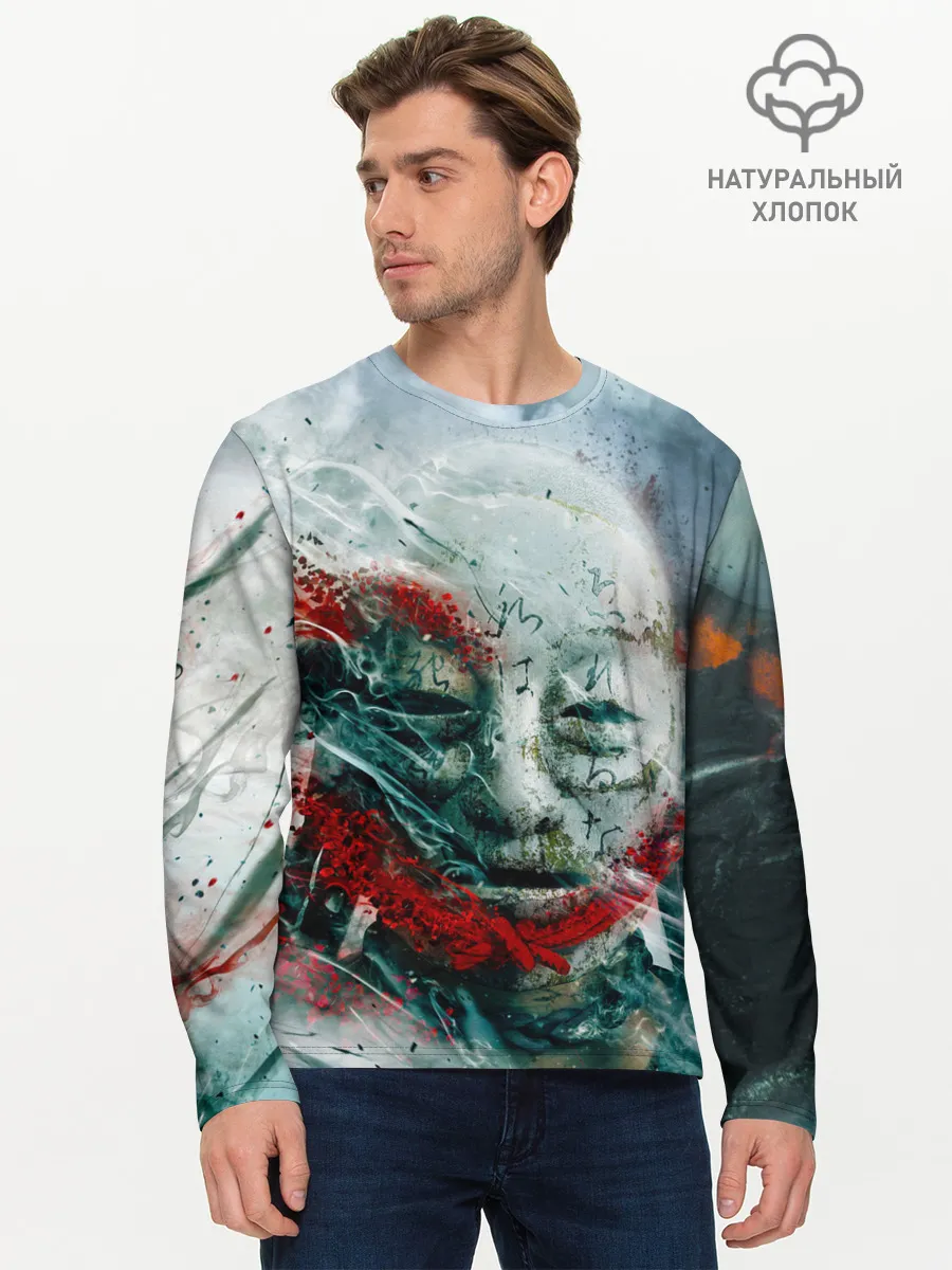 Мужской лонгслив базовый / Shadows of the Hitokiri