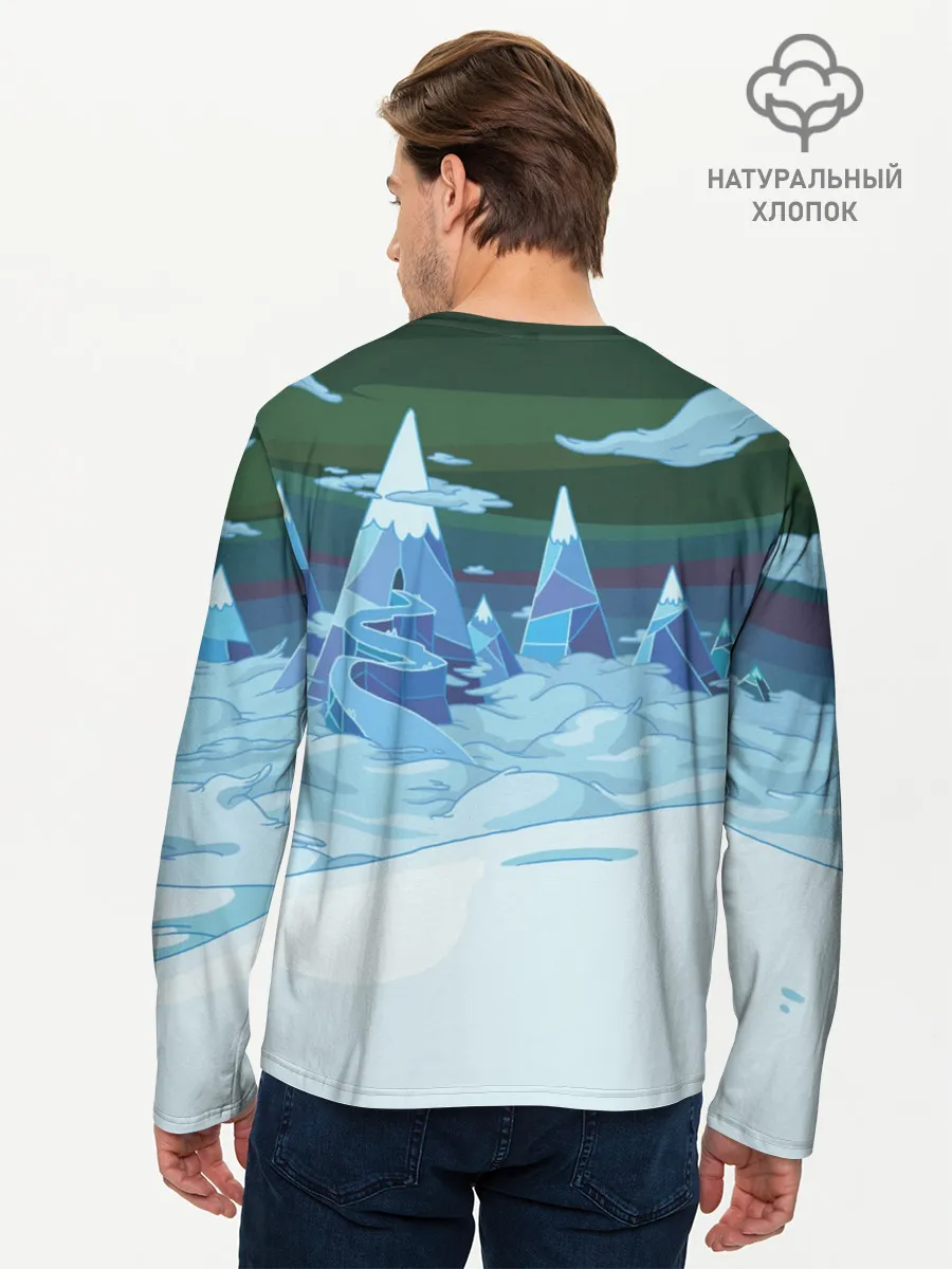 Мужской лонгслив базовый / Finn on Jake