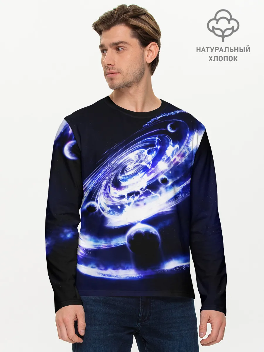 Мужской лонгслив базовый / GALAXY