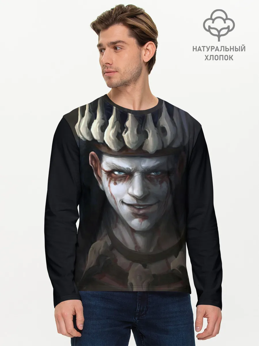 Мужской лонгслив базовый / vikings