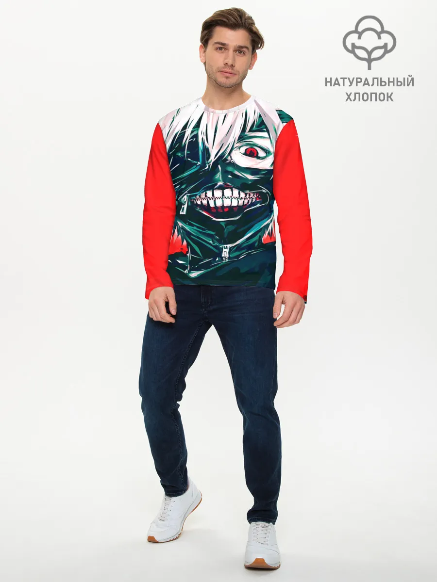 Мужской лонгслив базовый / Токийский Гуль