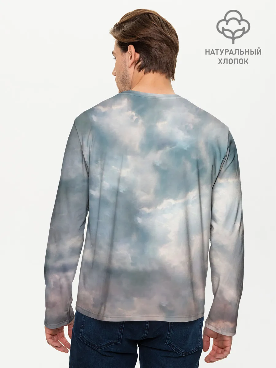 Мужской лонгслив базовый / Good Omens