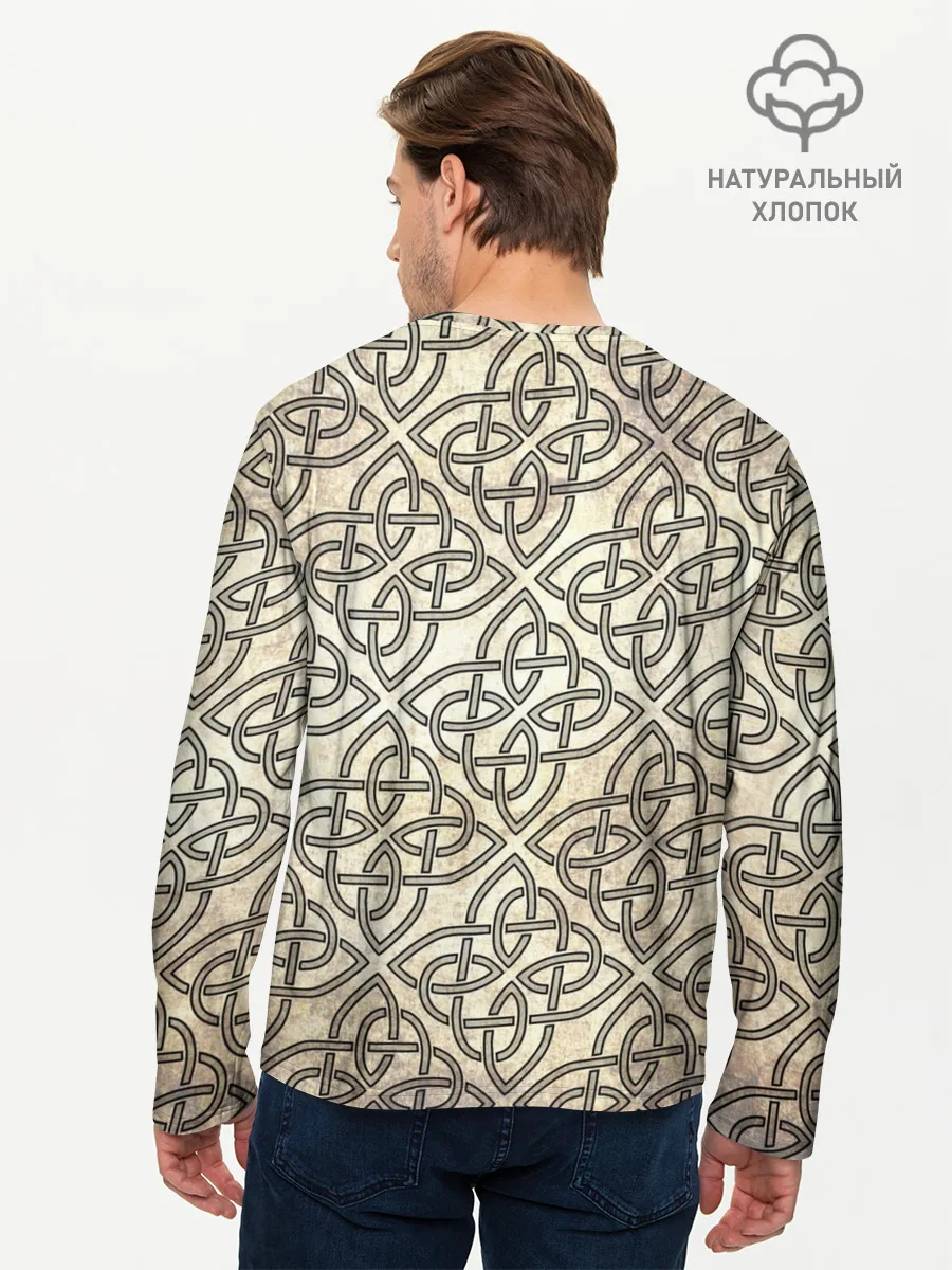 Мужской лонгслив базовый / Валькнут