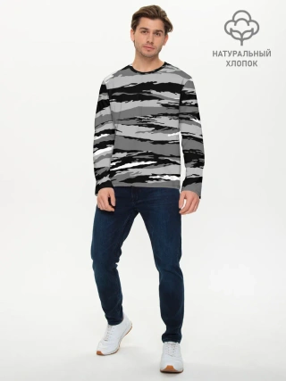 Мужской лонгслив базовый / ОМОН